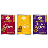 Wellness grain-free stew beef 12.5oz serving with tender beef chunks for a satisfying dinner.
