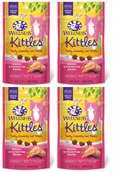 Wellness Kittles empaque frontal mostrando el snack crujiente para gatitos