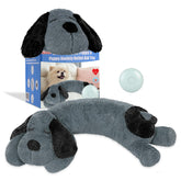 WEOK heartbeat puppy toy closeup showing comforting heartbeat simulation for anxiety relief
