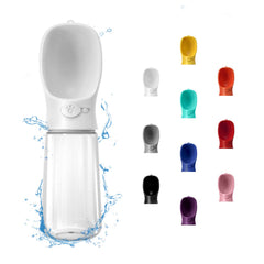 WePet botella-agua para perros con capacidad de 550 ml, ideal para paseos