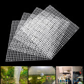 Weramics adjustable aquarium grid panels show four white panels ready to install as flexible dividers.