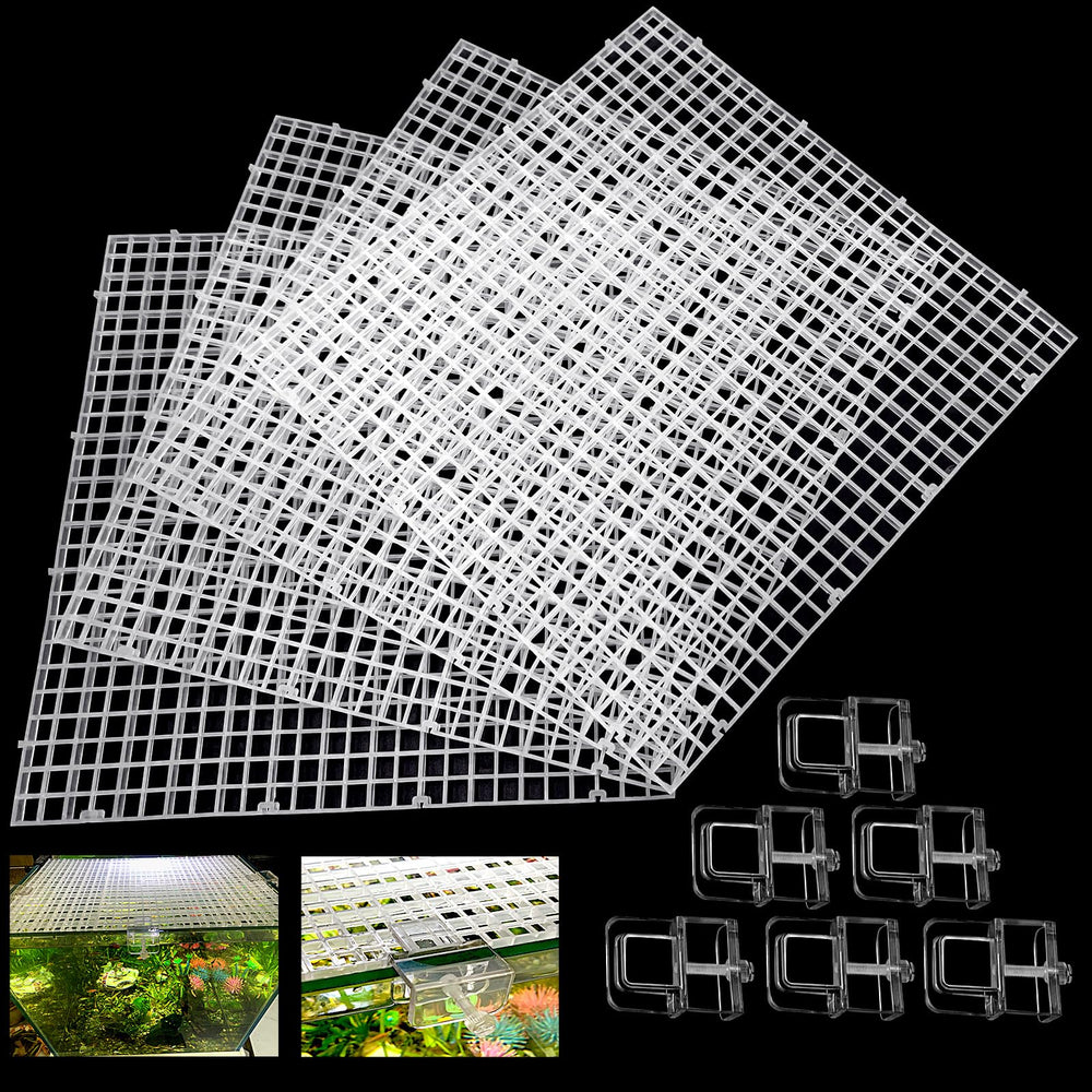 Weramics aquarium lid top board packaging demonstrates space-saving modular setup for tanks.