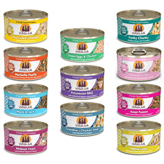 Weruva Classic Cat 11 Flavors Pack Cans—variety to keep meals engaging.
