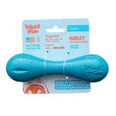 WEST PAW Hurley dog bone toy durable chew for small dogs, long-lasting play.