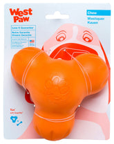 WEST PAW Zogoflex Tux interactive treat-dispensing toy keeps dogs engaged during solo play.