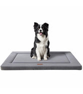 WESTERN HOME dog bed crate soft plush offers cozy crate comfort with secure placement.