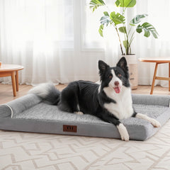Western Home egg-foam filled bed supports joints for daily lounging and mobility.