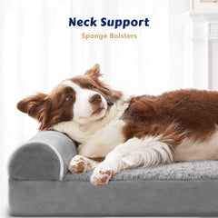 Western Home removable-cover bed enables easy cleaning after outdoor adventures.
