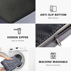 Western Home WH removable machine-washable cover simplifies cleaning.