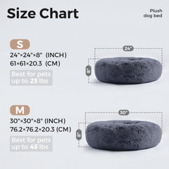 Machine washable bed for quick cleanup after adventures and accidents.