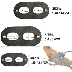 WEVONIGU Harness and leash set for secure wear and effortless hiking with beardie.