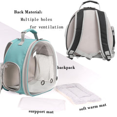WEVONIGU bearded dragon backpack ventilation enhances airflow