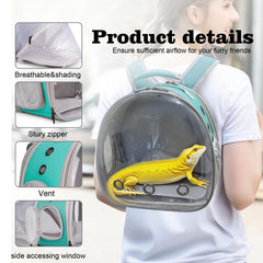 WEVONIGU expandable bunny backpack side ventilation mesh enhances air circulation during travel