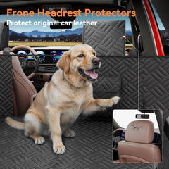 Wexyldra reinforced hard bottom board keeps back seat stable on trips.