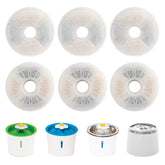 WEZEBEL six-pack catit fountain filters packaged for easy replacement and ongoing hydration.