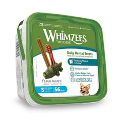 Whimzees small-size chews close-up texture aids plaque reduction