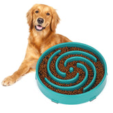 WHIPPY green slow-feeder maze bowl highlights interactive design for unrushed, engaging meals.