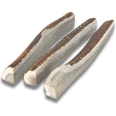 WhiteTail Naturals split elk antlers 3-pack for medium to small dogs' chewing