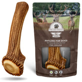 WhiteTail Naturals XL Elk Antler pack-shot shows long-lasting chew for large dogs