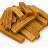WhiteTail Naturals yak cheese dog chews pack-6 image showing durable chew for aggressive chewers