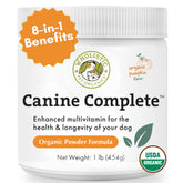 Wholistic Pet Organics Canine Complete pumpkin-digestive focus supports digestion during meals