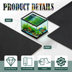 Wibeelee neoprene pad on uneven surface providing non-slip support for tanks.