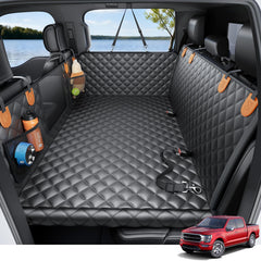 Wigoo XL dog truck seat cover with full coverage for large dogs during rides.