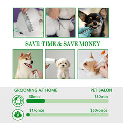 Wikdey dog grooming arm with haunch holders supports calm nail trims and grooming sessions.