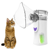 WIKSRY Cat Nebulizer device, compact for easy home use and handling