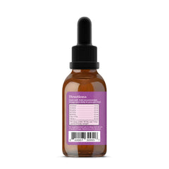 Wild Acre Milk Thistle for Dogs bottle being poured onto meal
