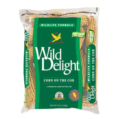 Wild Delight corn on the cob pack for year-round wildlife feeding.