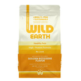 Wild Earth vegan dry dog food bag-front highlights 4-pound packaging for easy feeding