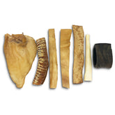 Wild Eats water buffalo ear closeup, durable chew for long-lasting play.