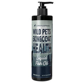 Wild Foods Wild Dog Fish Oil bottle pump for easy dosing to support a healthy coat.
