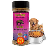 Wild Meadow Farms Magic Dust Wild Boar Topper bottle front for easy mealtime excitement