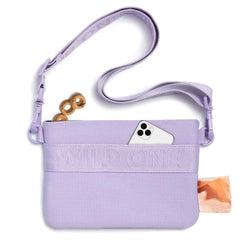 Wild One Treat Pouch lilac front view for quick treat access during training