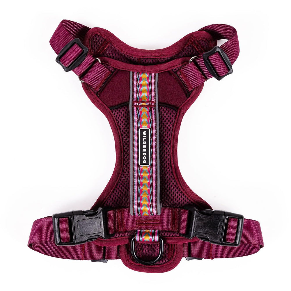 Wilderdog lightweight harness front view for comfortable daily walks