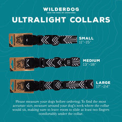 Wilderdog Ultralight Collar Orca shown in washing scenario, quick-drying and easy to clean.