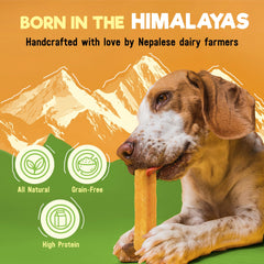 Wilder Tails Himalayan-made yak chews crafted by Nepalese dairy farmers.