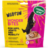 WildPaw WonderBites soft-chews-bottle shows daily joint support for dogs.