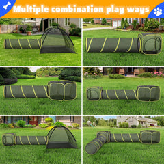 Wilwolfer 5in1 tunnel connection for flexible DIY play paths