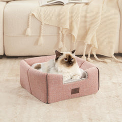 WINDRACING cat bed arch-top view highlights headroom for comfortable lounging