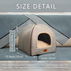 WindRACING Cat Bed foldable structure shown for travel and storage
