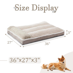 WINDRACING dog bed large 36x27x3 non-removable inner pad care.