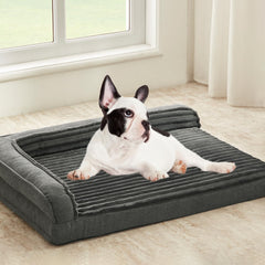 WINDRACING orthopedic dog bed with egg foam for even support