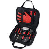 Wisedog pet grooming kit all-in-one packaging for convenient setup and storage.