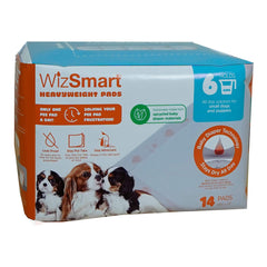 WizSmart Heavyweight Dog Pads with absorbent core for reliable liquid capture.