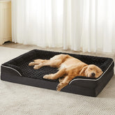 WNPETHOME XXL dog bed with foam surface for joint support during naps