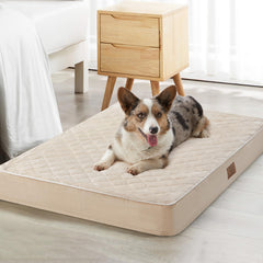 WNPETHOME orthopedic big dog bed front view shows ample support