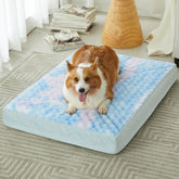 WNPETHOME orthopedic large dog bed with egg crate foam for joint-friendly lounging